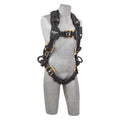 ExoFit NEX(TM) Arc Flash Full Body Harness, L, 420 lb., Quick-Connect Chest/ Back, Side D-Ring