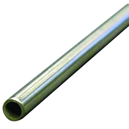 Tubing,0.12 in. ID,1/4 in. OD,Aluminum