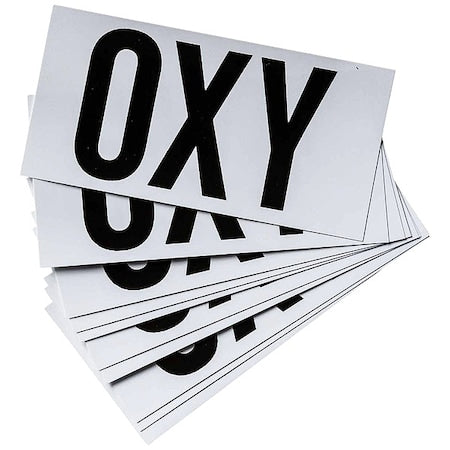 Label, 2 in Height, 4 in Width, Rectangle