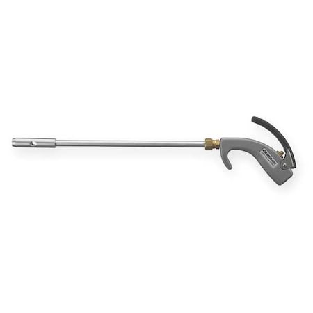Air Gun, 1/4 in, FNPT, Alum, Gray
