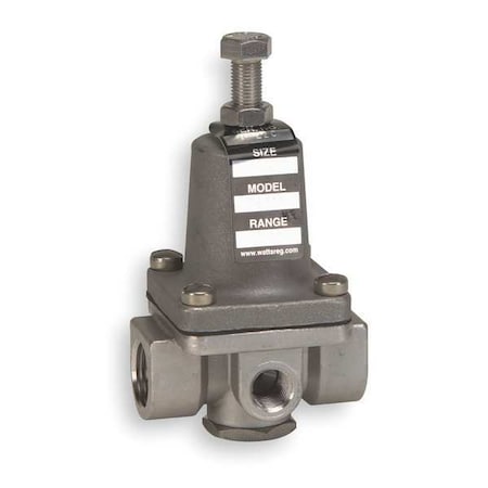 Pressure Regulator,1/4 In,10 to 125 psi
