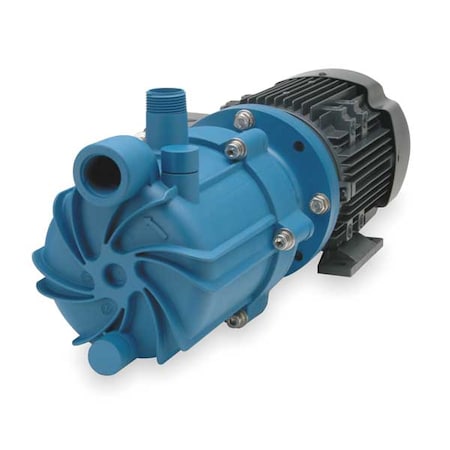 1 HP PP Magnetic Drive Pump 115/208-230V 1" FNPT