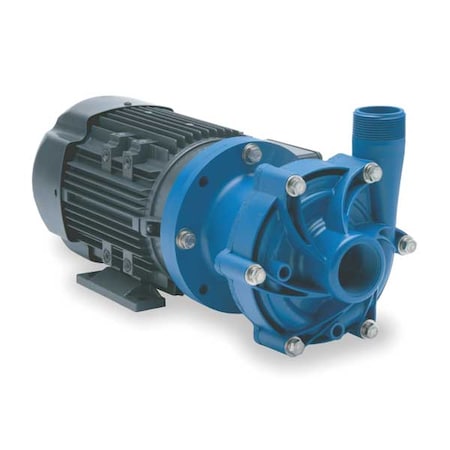 1 HP PP Magnetic Drive Pump 115/208-230V 1-1/2" FNPT
