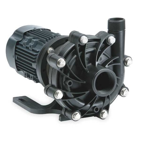 3 HP PVDF Magnetic Drive Pump 208-230/460V 2" FNPT