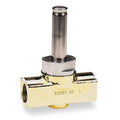 Brass Solenoid Valve Less Coil, Normally Closed, 3/8 in Pipe Size