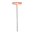 SAE Plain Hex Key Hex Key, 3/8" Tip Size, 9 in Long, 6 in Short