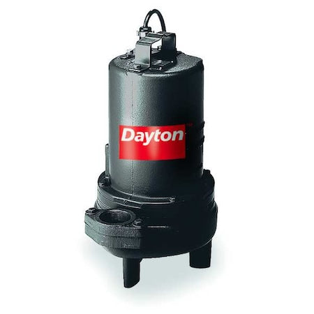 2 HP 2" Manual Submersible Sewage Pump 460V