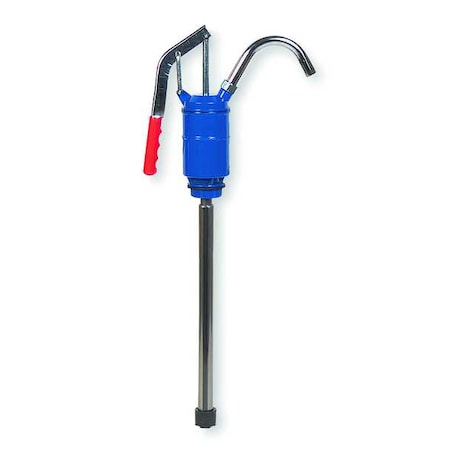 Hand Drum Pump,Zinc Alloy, 3/4In OD
