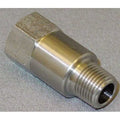 1/8" FNPT x MNPT Stainless Steel Piston Spring Check Valve