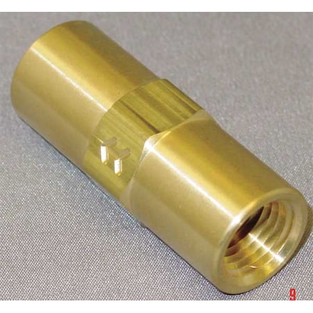1/4" FNPT Brass Piston Spring Check Valve