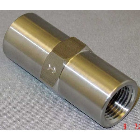 3/8" FNPT Stainless Steel Piston Spring Check Valve