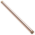 3/8" MNPT x 18" TBE Red Brass Pipe Sch 80