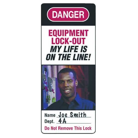 Photo Identif. Label,2 3/8x1in,Vinyl,PK6
