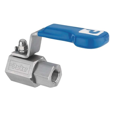1/2" FNPT Stainless Steel Ball Valve Inline