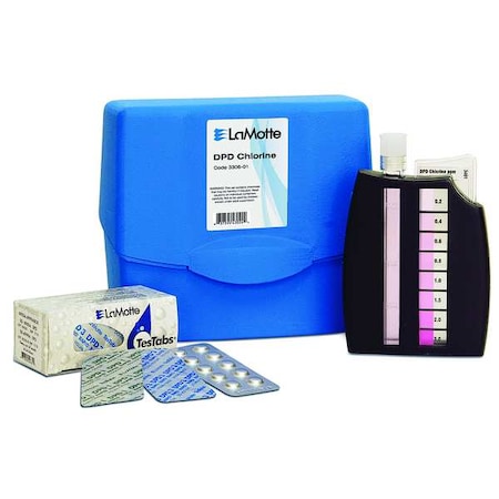Water Testing Kit,Chlorine,0.2 to 3 PPM