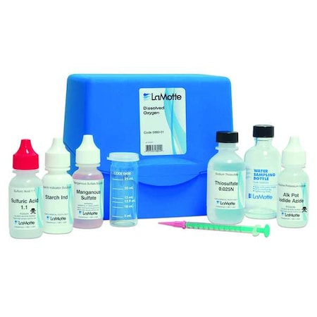 Water Testing Kit,Oxygen,0 to 10 PPM
