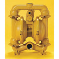 Double Diaphragm Pump, Aluminum, Air Operated, Santoprene, 70 GPM