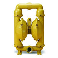Double Diaphragm Pump, Aluminum, Air Operated, Buna-N, 230 gpm GPM 180 Degrees F