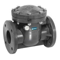 Swing Check Valve, SC Series, 4 in, Flange x Flange, Inline Swing, PVC Body
