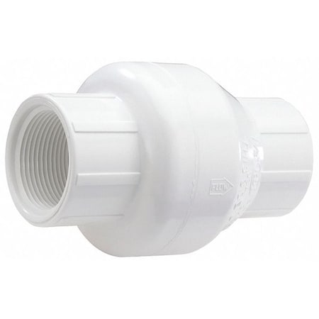 Swing Check Valve,4.5938 in Overall L