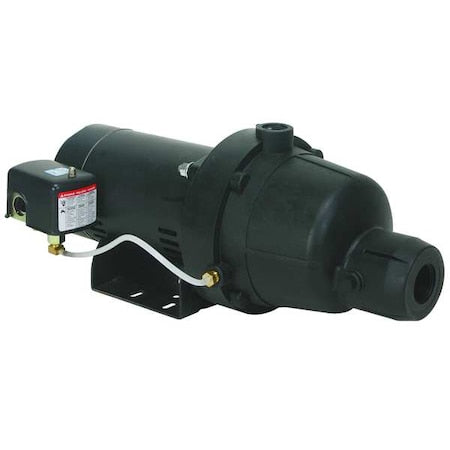Shallow Well Jet Pump, Plastic, 1 1/2 HP