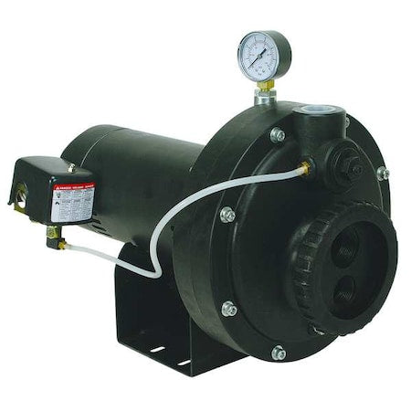 Convertible Jet Pump, Plastic, 1/2 HP