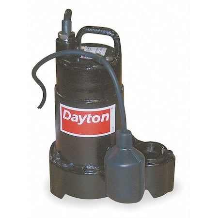 1/4 HP 1-1/2" F Submersible Sump Pump 120V AC Tether