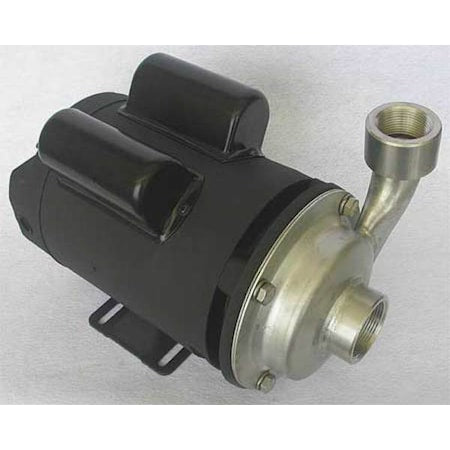 CntrfugPmp,304SStl,1P,1 1/2in,3hp,150gpm
