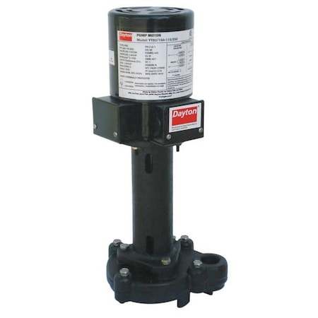 Pump, Coolant, 1/8HP, 115/230V, 2.15/1.08Amp