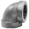 90 Degree Elbow 90 Degree Elbow, 1-1/2" Pipe, FNPT, Cast Iron, Class 125