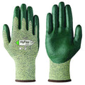 Cut Resistant Coated Gloves, Cut Level A5 ,Dipped ,Nitrile ,Sandy ,XL 1 PR