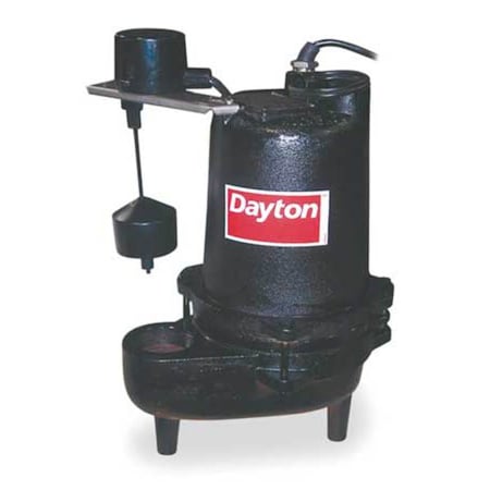 4/10 HP 2" Auto Submersible Sewage Pump 115V Vertical
