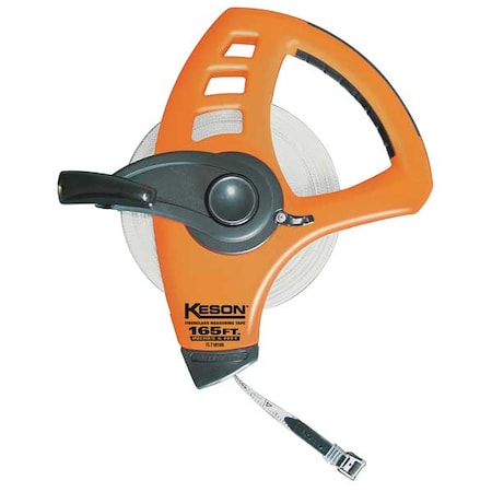 165 ft Engineer's Tape Measure, 1/2 in Blade