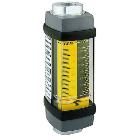 Flowmeter,GPM/LPM  5.0 - 50 / 20-190
