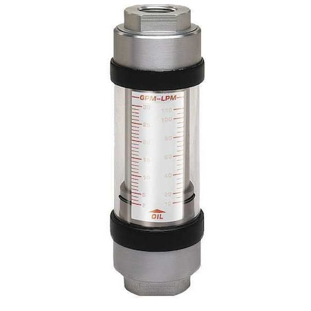 Flowmeter,GPM/LPM  0.5 - 5.0 / 2-19