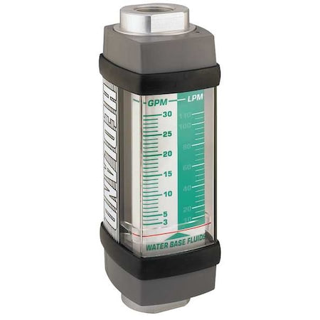 Flowmeter, GPM/LPM 3-30 / 10-115