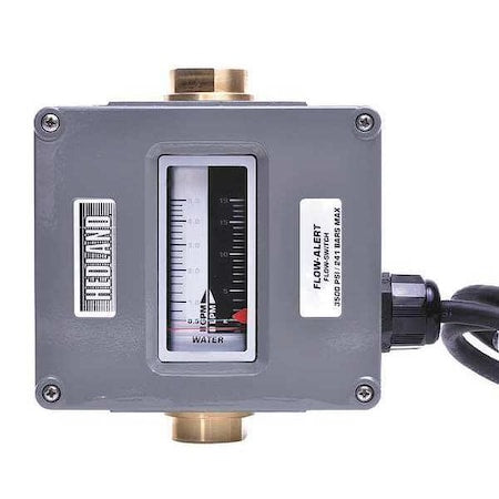 Flowmeter,GPM/LPM  0.5 - 5.0 / 2-19