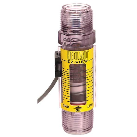 Flowmeter,GPM/LPM  0.5 - 4.0 / 2-15