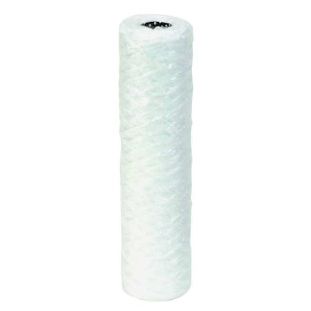 String Wound Filter Cartridge, 10 gpm, 2-7/16" O.D., 20 in H, 6 PK
