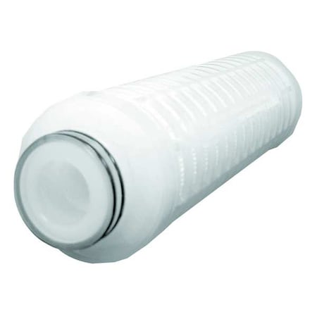 Pleated Filter Cartridge, 140 gpm, 0.2 Micron, 2-3/4" O.D., 20 15/16 in H