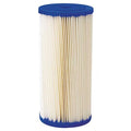 Pleated Filter Cartridge, 20 gpm, 20 Micron, 4-1/2" O.D., 9 3/4 in H