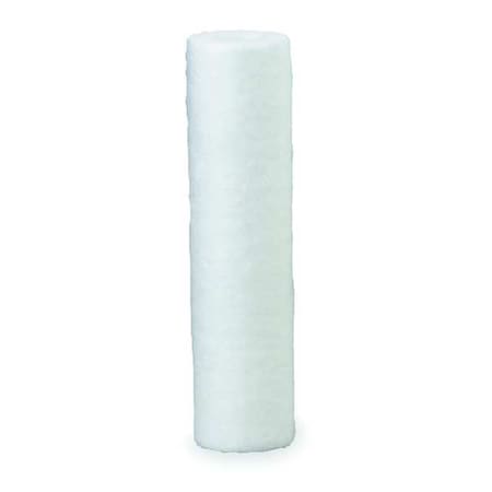 Solid Filter Cartridge, 5 gpm, 1 Micron, 2-1/2" O.D., 10 in H