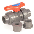 Manual 2-Way Ball Valve,Socket,CPVC
