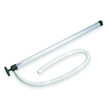 Hand Drum Pump,Piston,ABS,1-1/8In OD