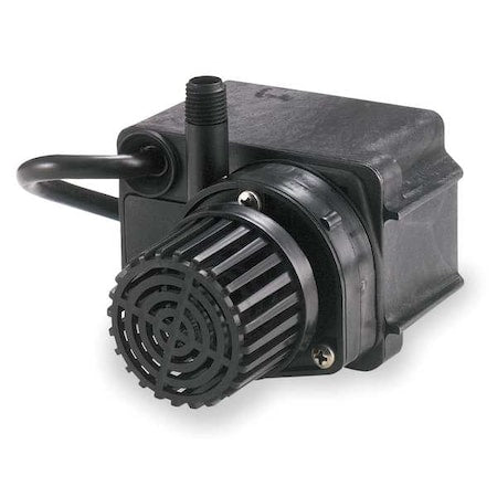 Pond Pump,1/125 hp,115V,Plastic Housing