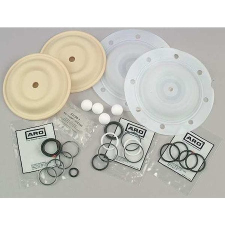 Diaphragm Pump Repair Kit, PTFE,  Fluid End Repair Kit