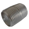 1" MNPT Close TBE Stainless Steel Pipe Nipple Sch 80