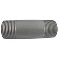 3/8" MNPT x 2" TBE Stainless Steel Pipe Nipple Sch 80