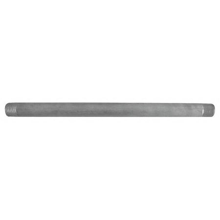 1/4" MNPT x 3 ft. TBE 304 Stainless Steel Pipe Sch 80