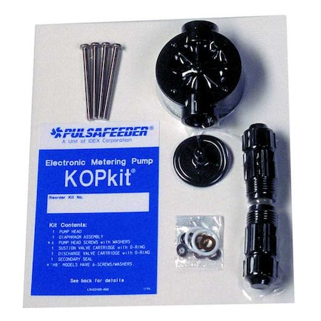 PumpHeadRepairKit,PTFE;PVDF,44gpd